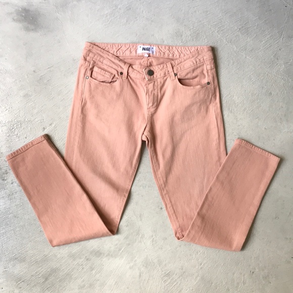 PAIGE Skyline Ankle Peg Skinny Jeans ANTHRO 29 - Picture 2 of 7